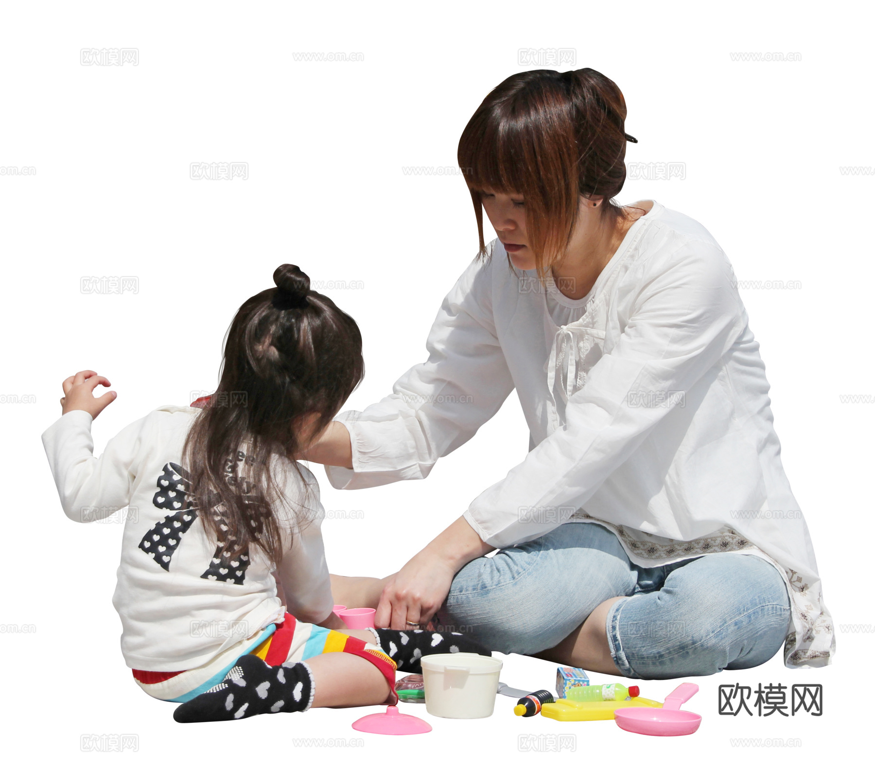 免扣亚洲人物下载（渲染图8）