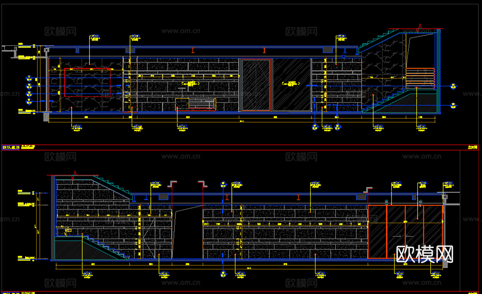 最新10套售楼处施工图附效果图2026合集cad施工图