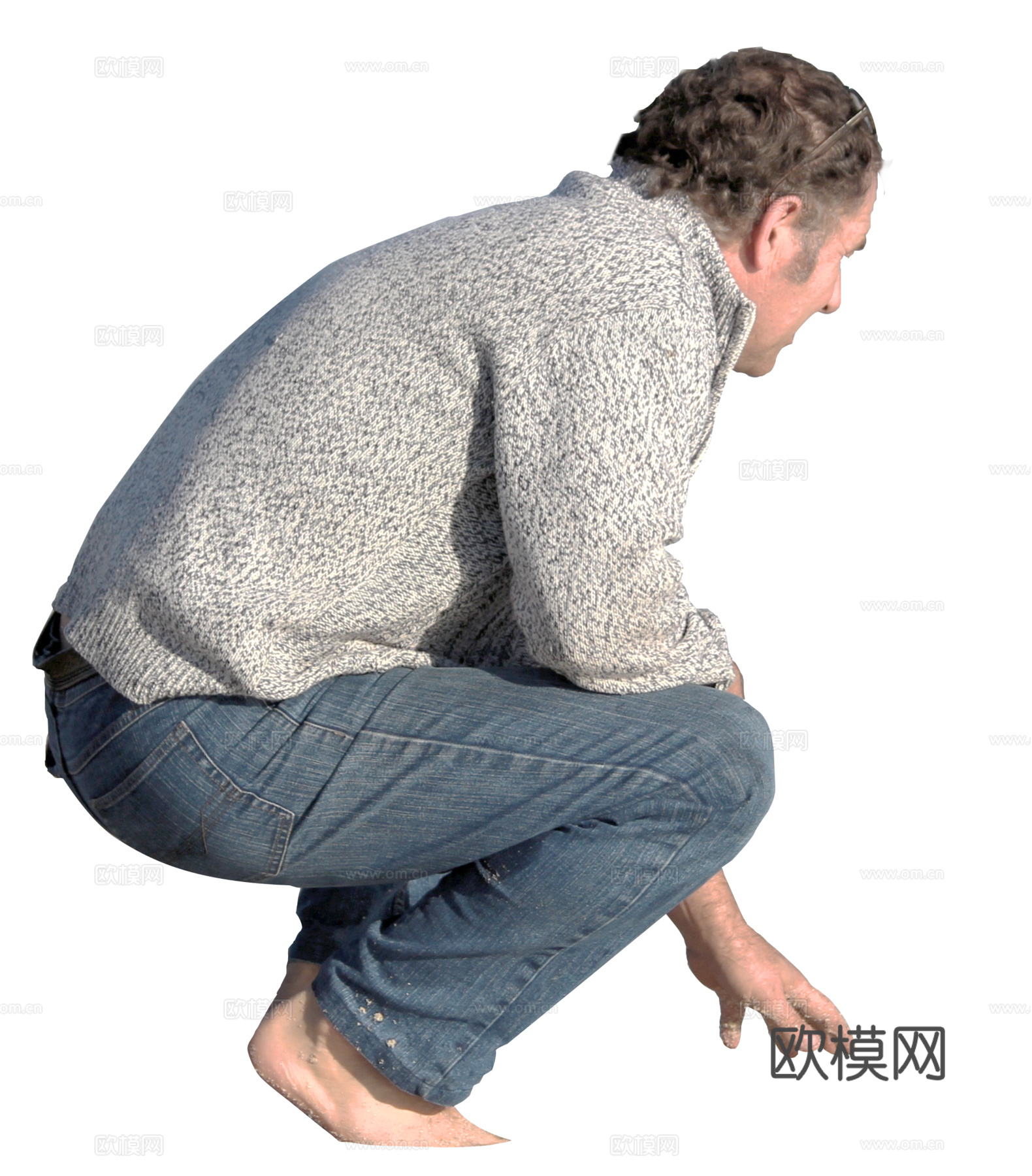 免扣效果图人物下载（渲染图2）