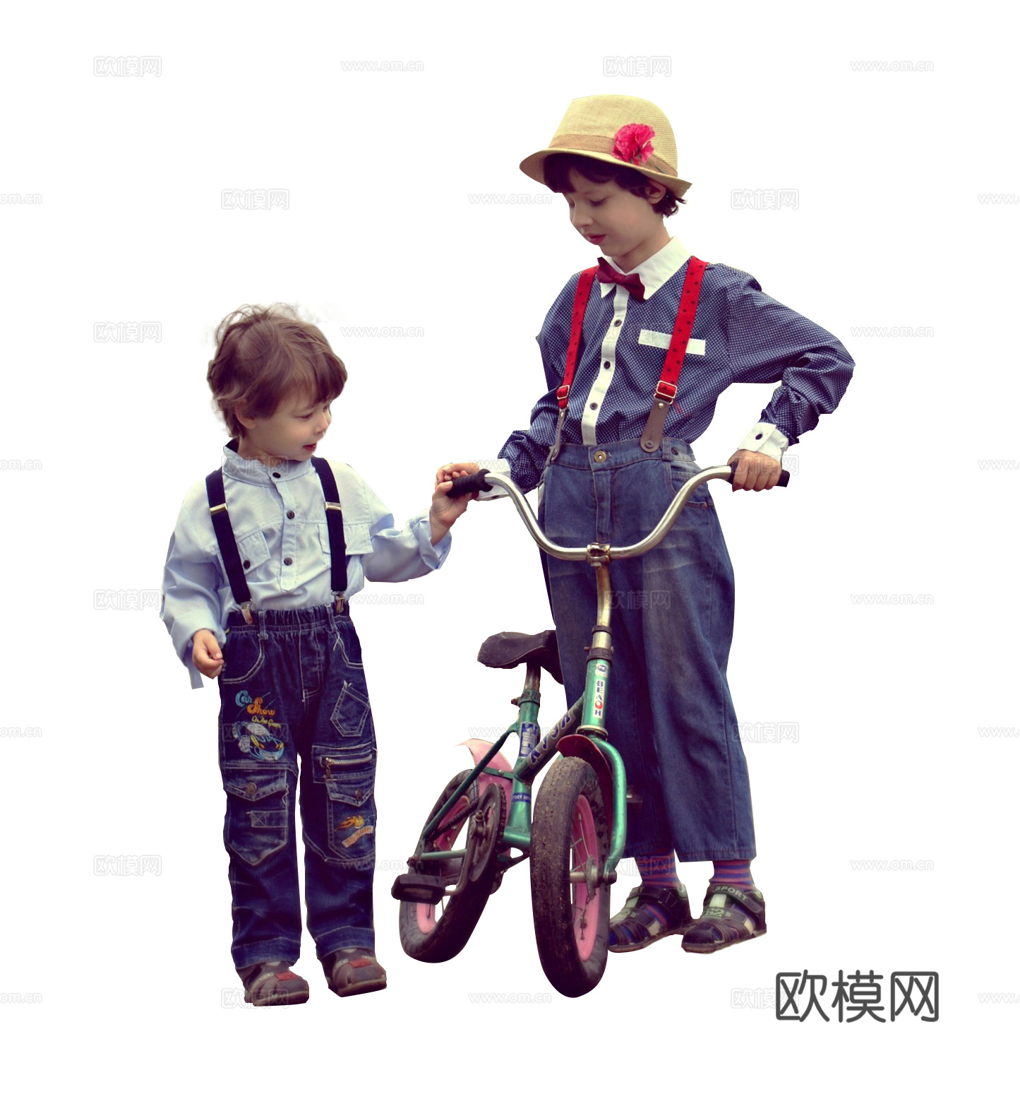 免扣效果图人物下载（渲染图3）