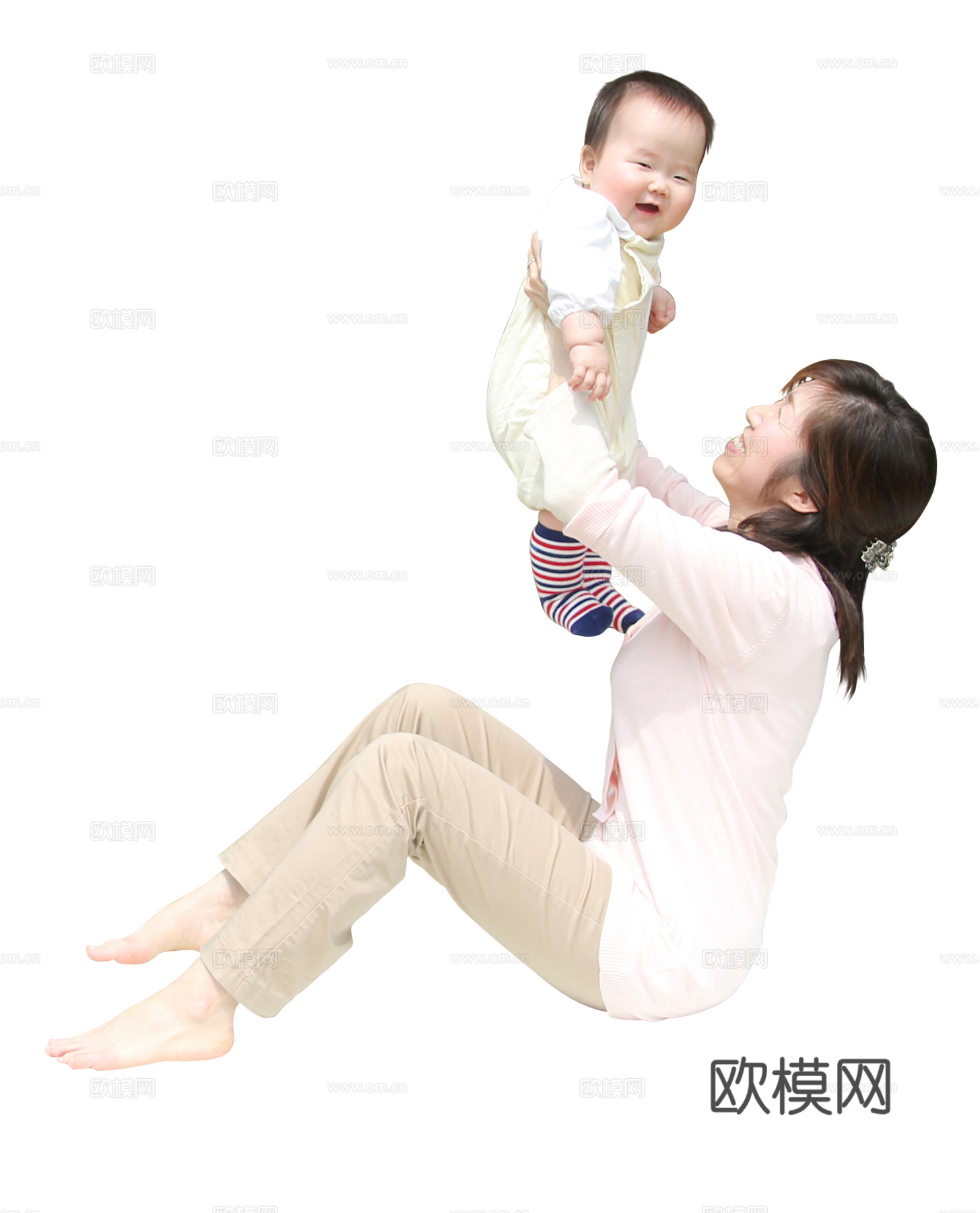 免扣亚洲人物下载（渲染图3）