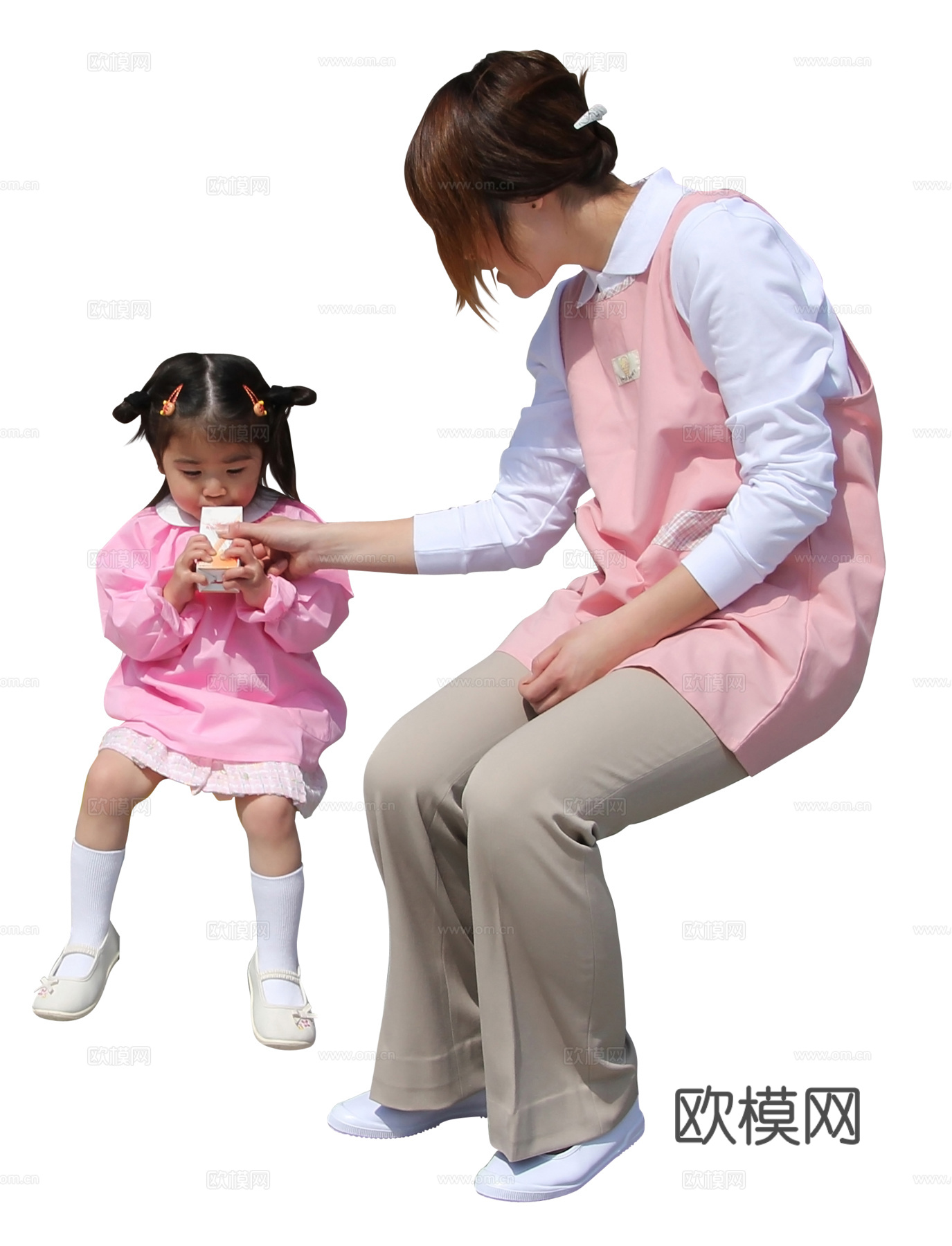 免扣亚洲人物下载（渲染图6）