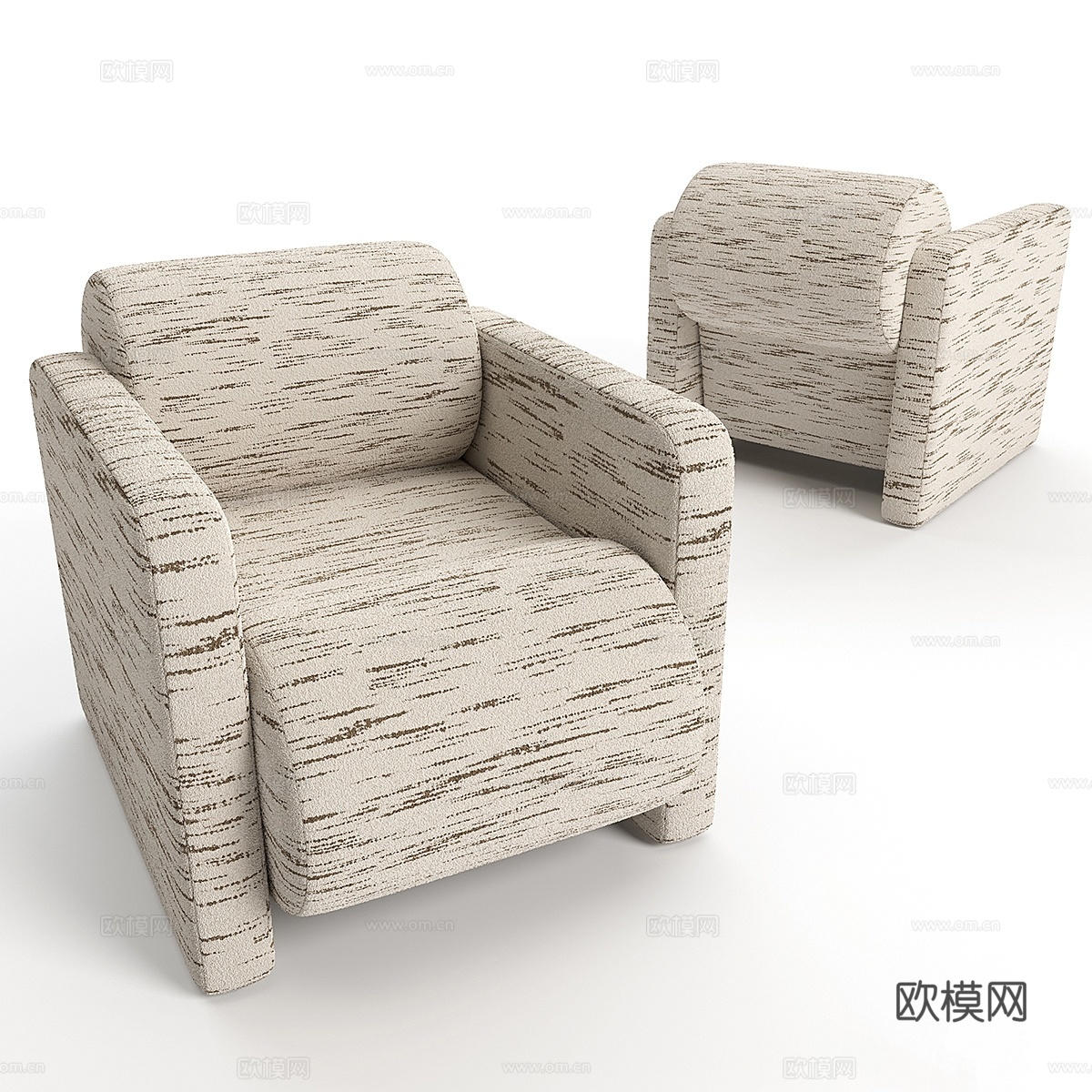 Esfera俱乐部扶手椅3d模型下载