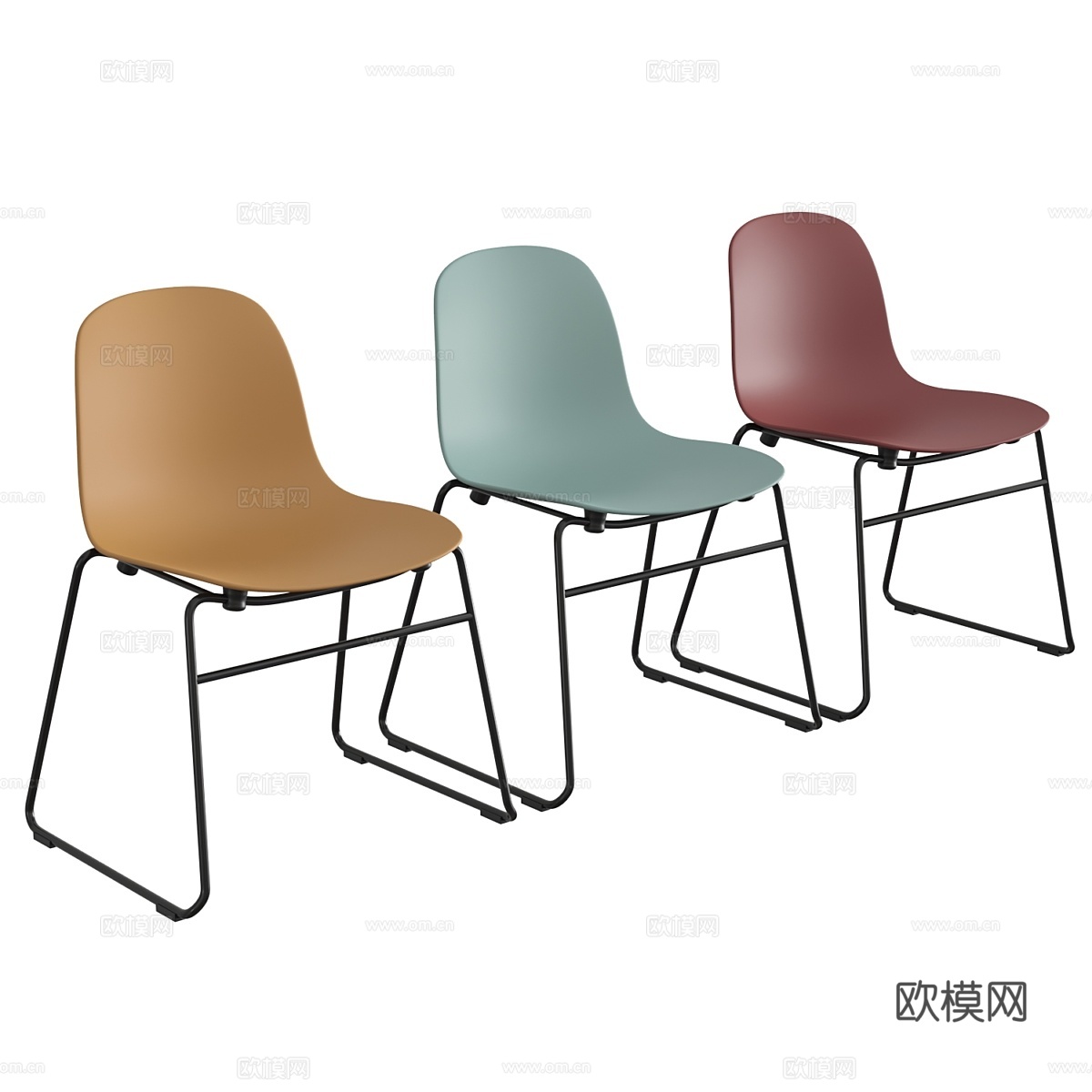 Form椅子3d模型下载