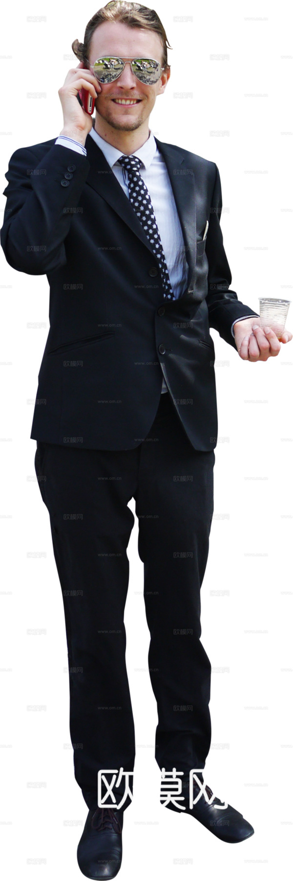 免扣休闲人物下载（渲染图1）