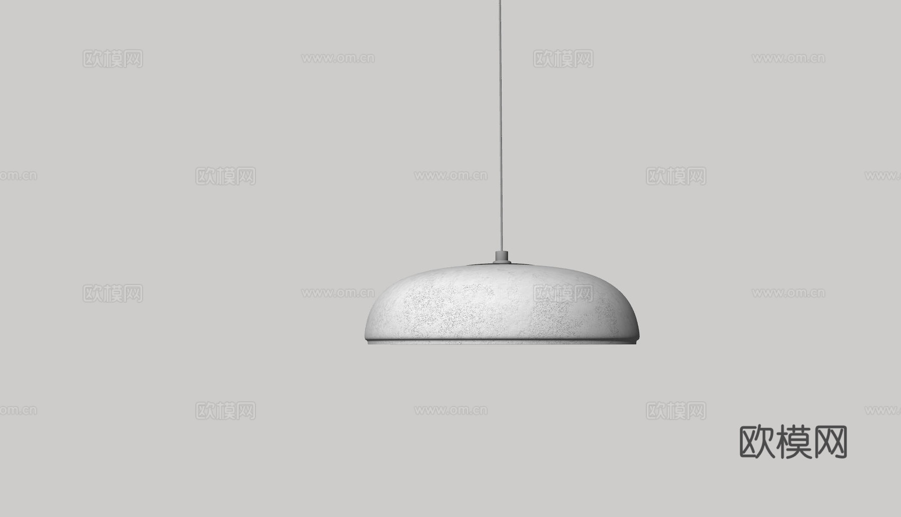 现代极简吊灯 中古奶油风吊灯 北欧简约吊灯 餐厅吊灯 卧室艺su模型下载（渲染图2）