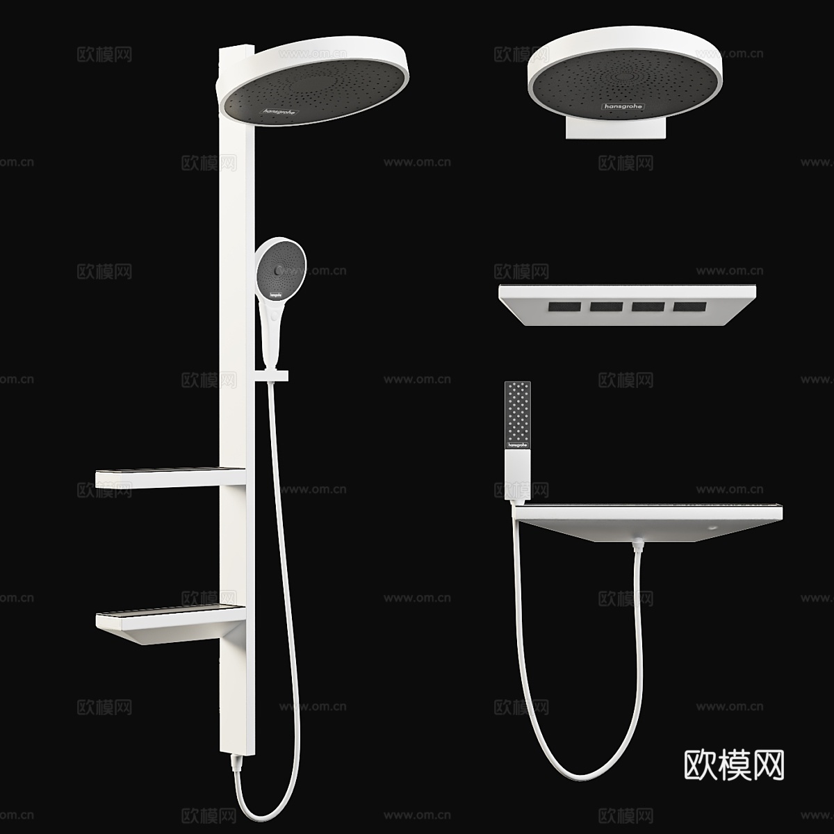 汉斯格雅 Rainfinity3d模型
