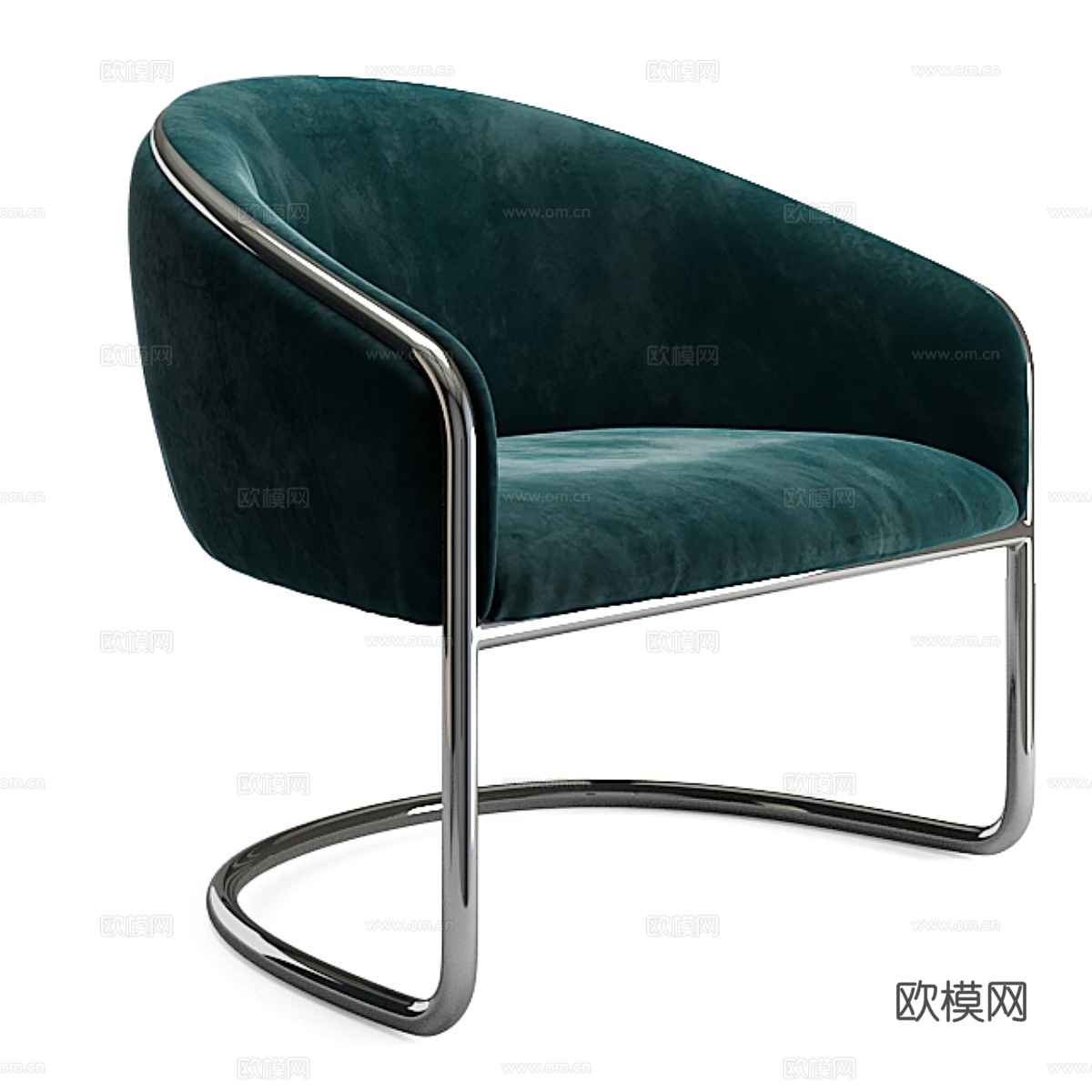 Thonet 管状俱乐部椅3d模型