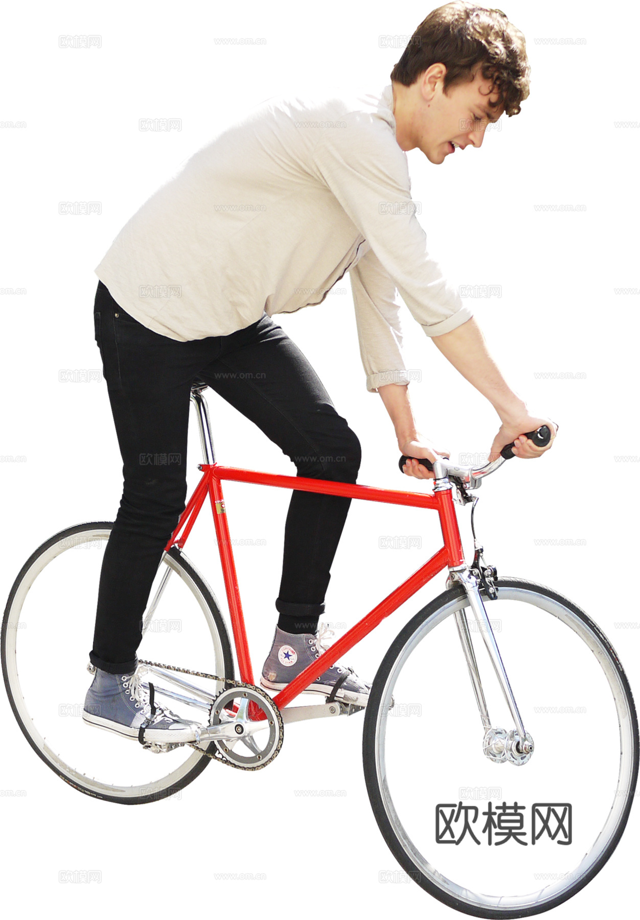 免扣休闲人物下载（渲染图6）