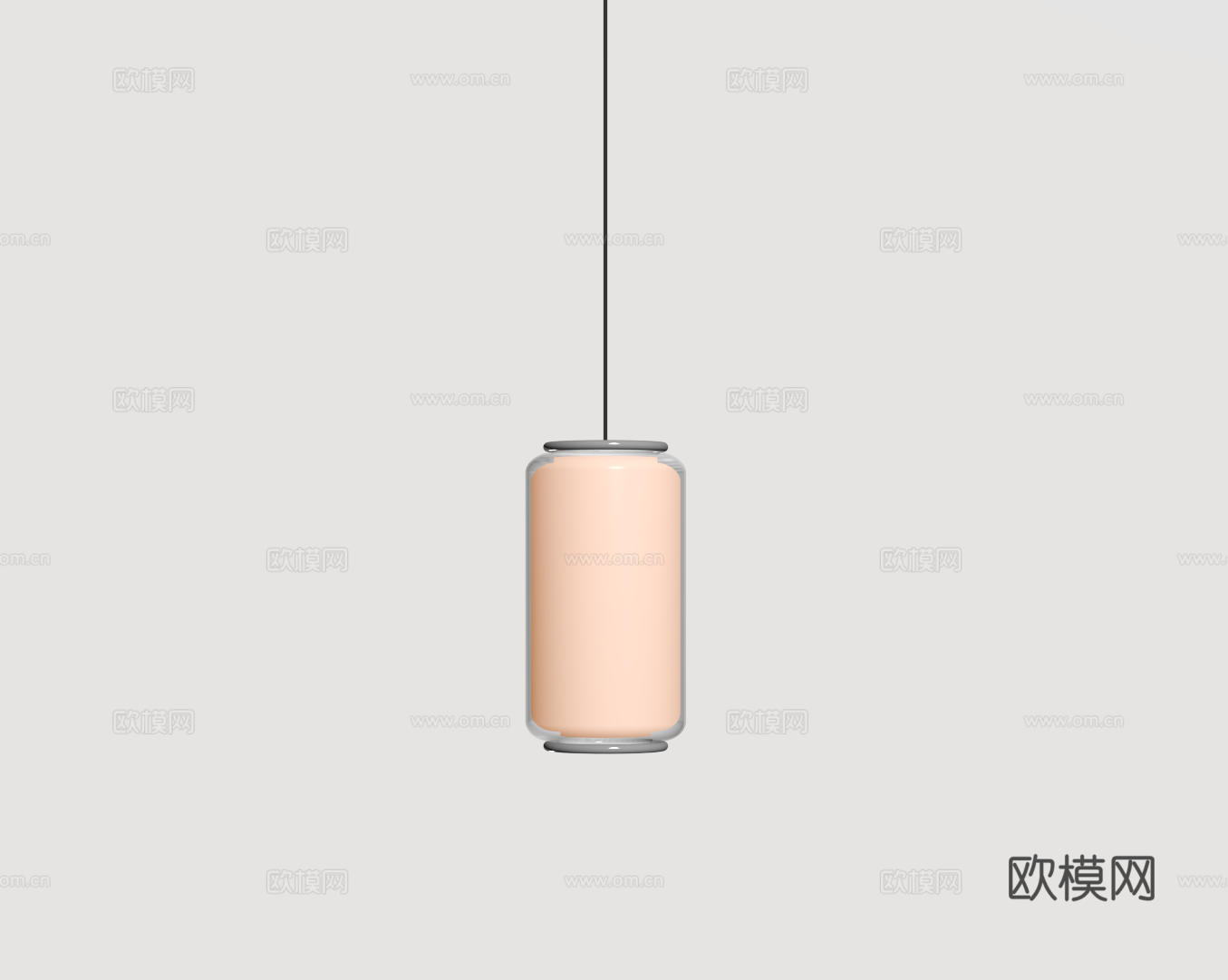 现代极简吊灯 中古奶油风吊灯 北欧简约吊灯 餐厅吊灯 卧室艺su模型