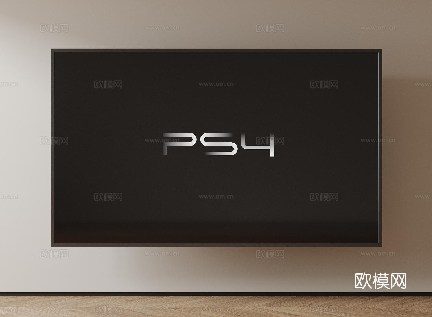 现代电视机 移动电视 激光电视 显示屏 壁挂式电视su模型