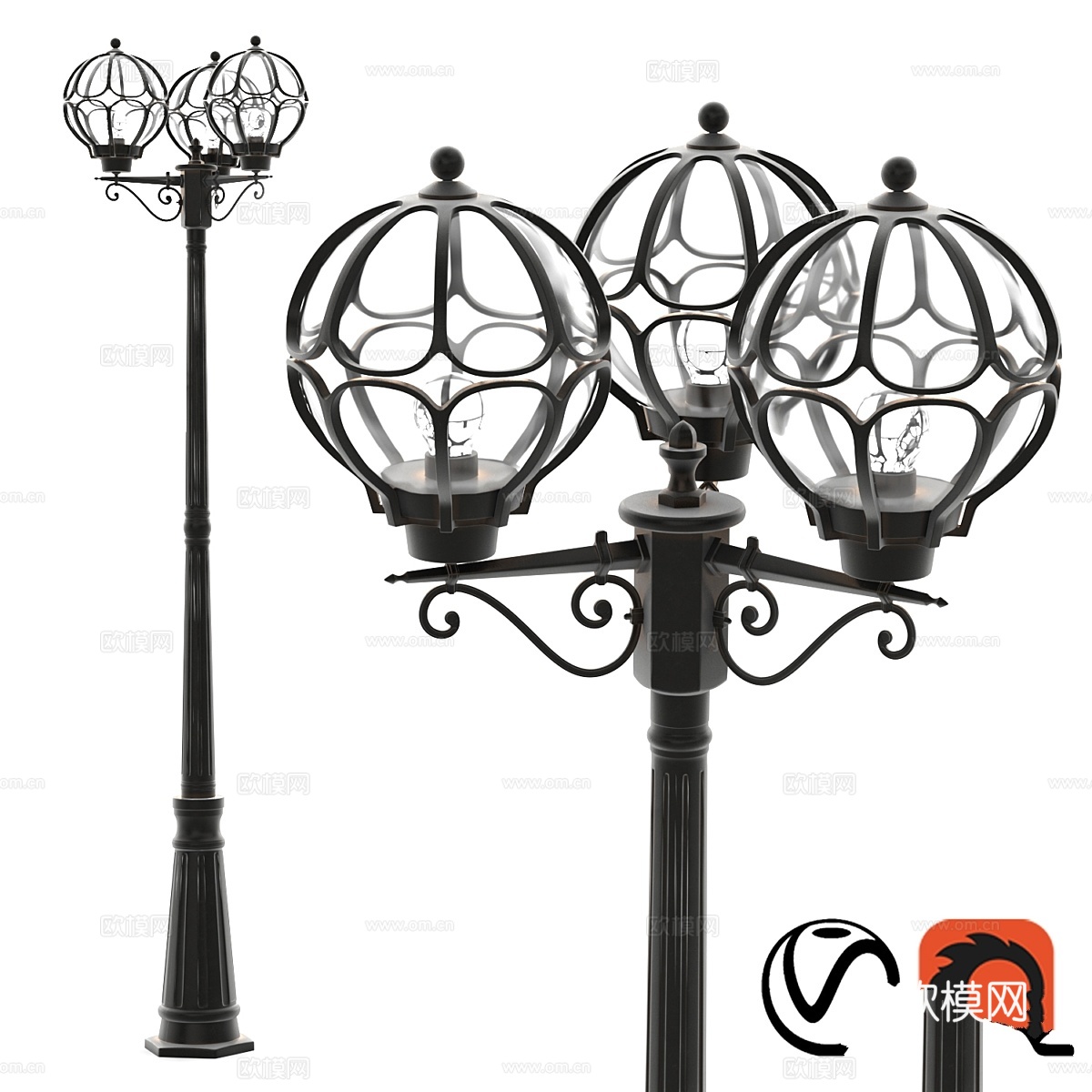 Maytone香榭丽舍3d模型下载