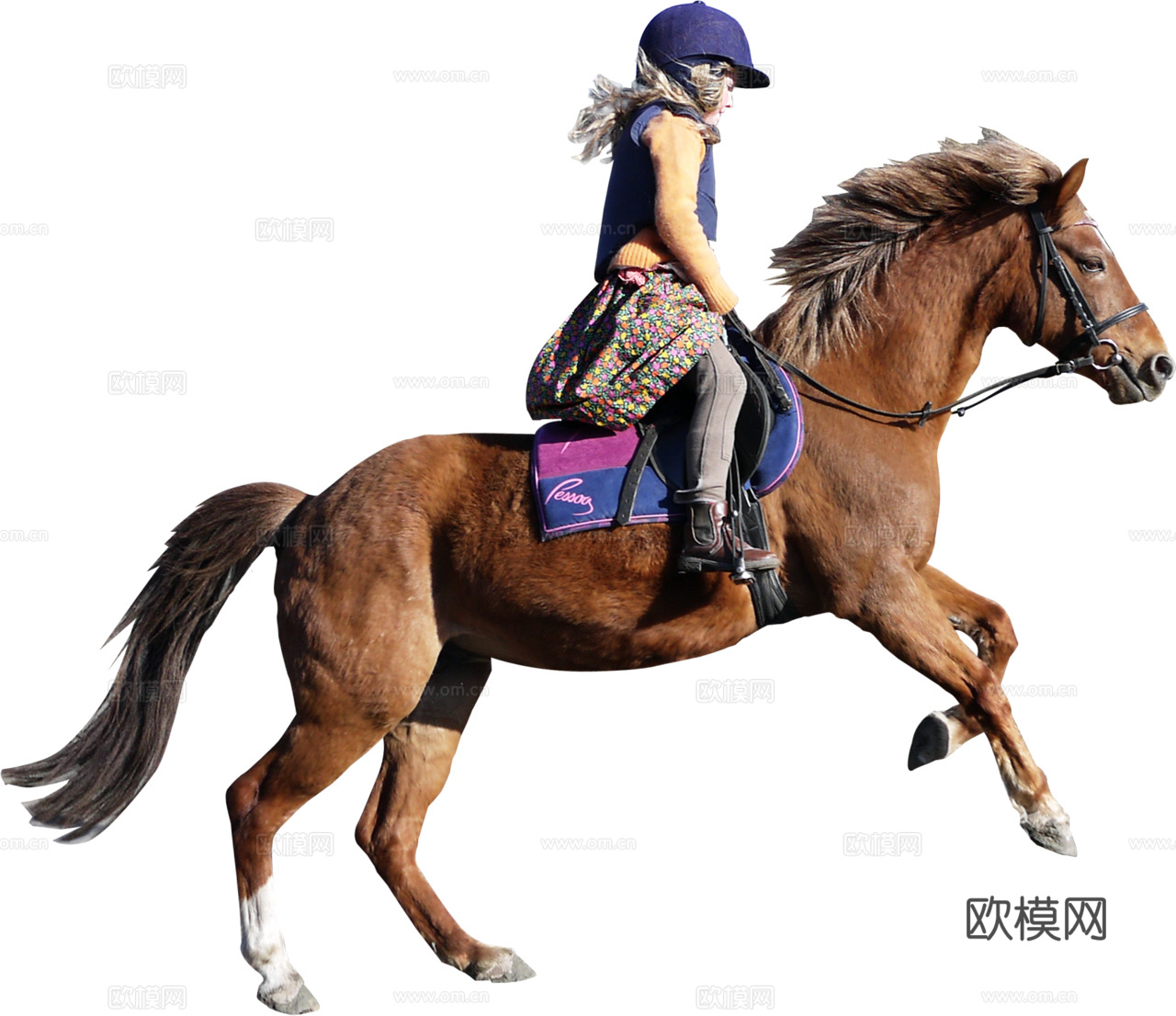 免扣休闲人物下载（渲染图4）