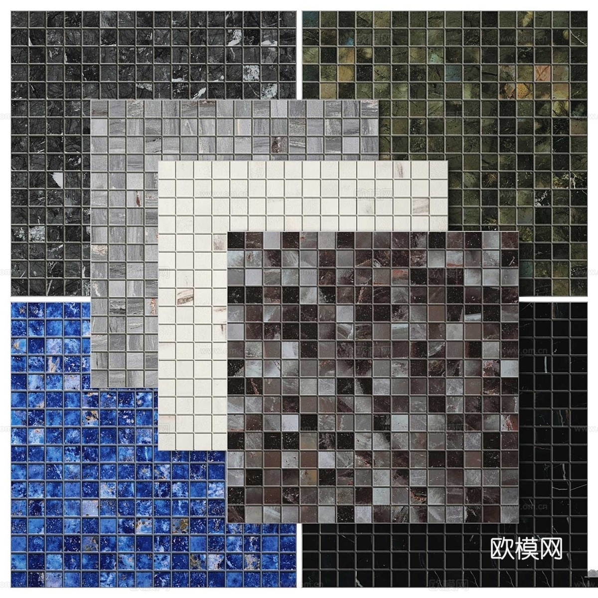 马赛克奇迹3d模型