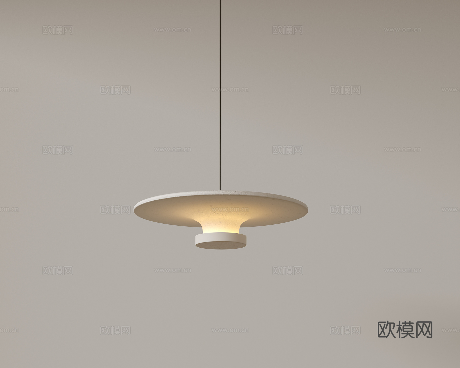 现代极简吊灯 中古奶油风吊灯 北欧简约吊灯 餐厅吊灯su模型