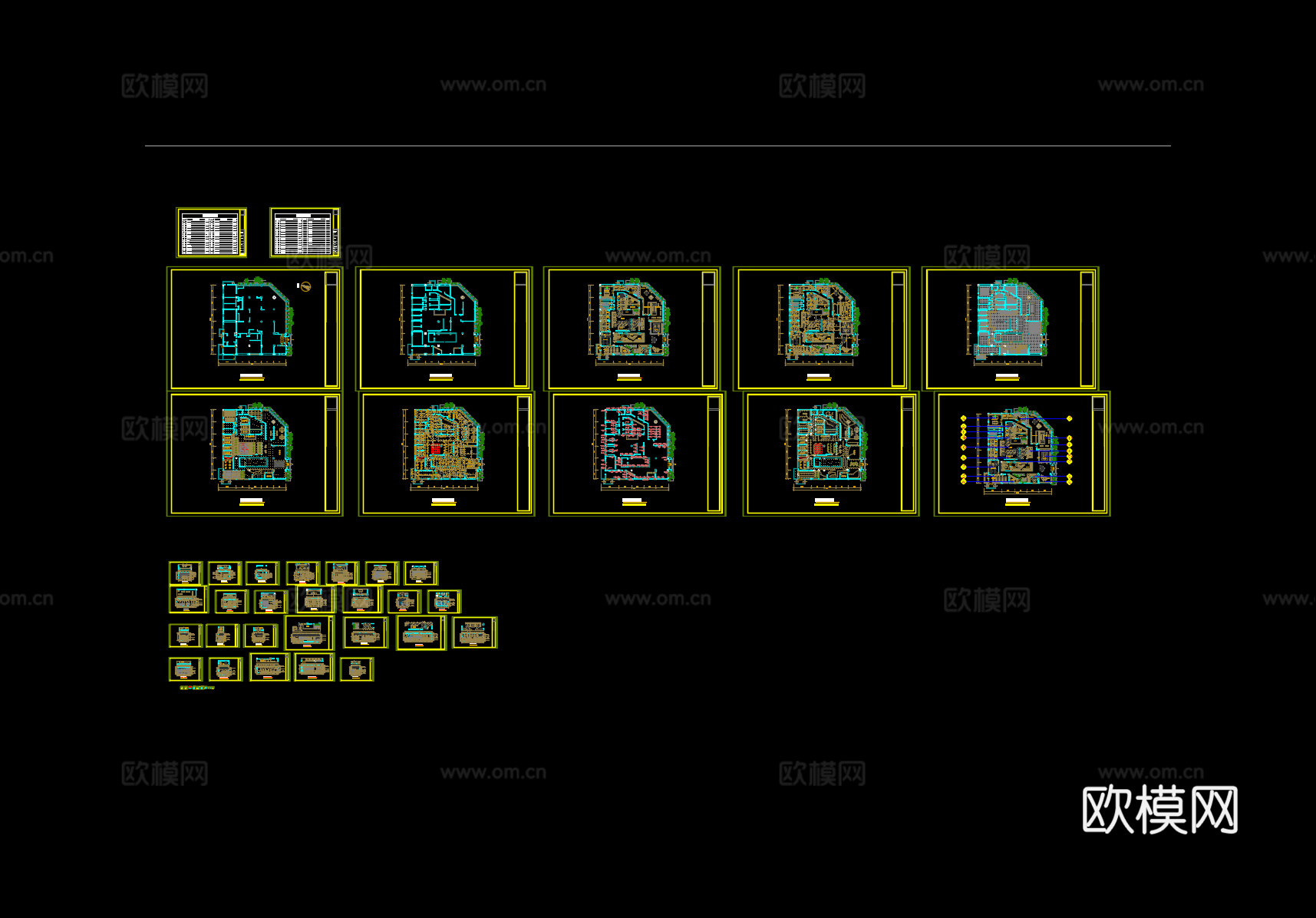 茶文化会所装修施工图cad施工图cad施工图