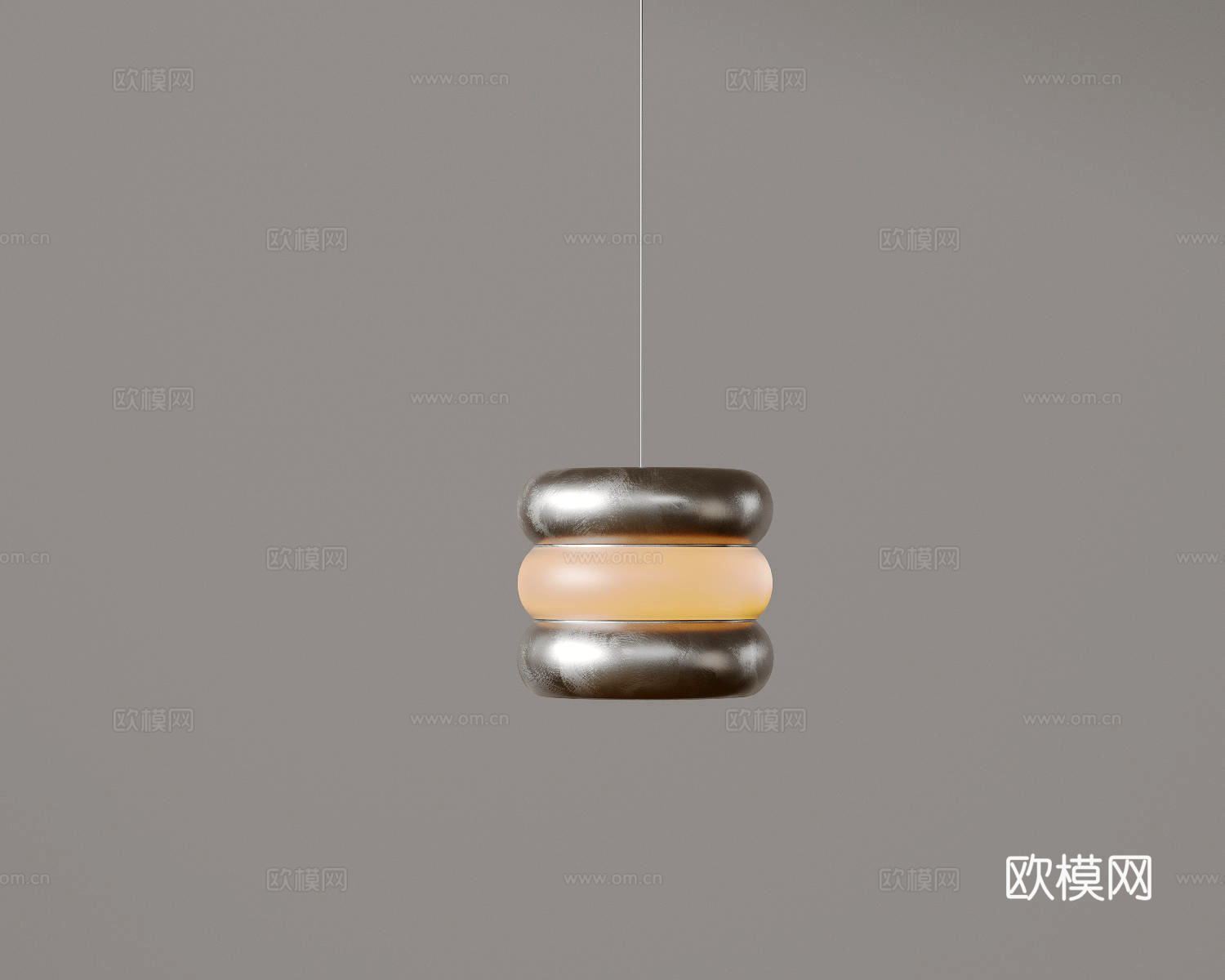 现代极简吊灯 中古奶油风吊灯 北欧简约吊灯 餐厅吊灯 卧室艺su模型