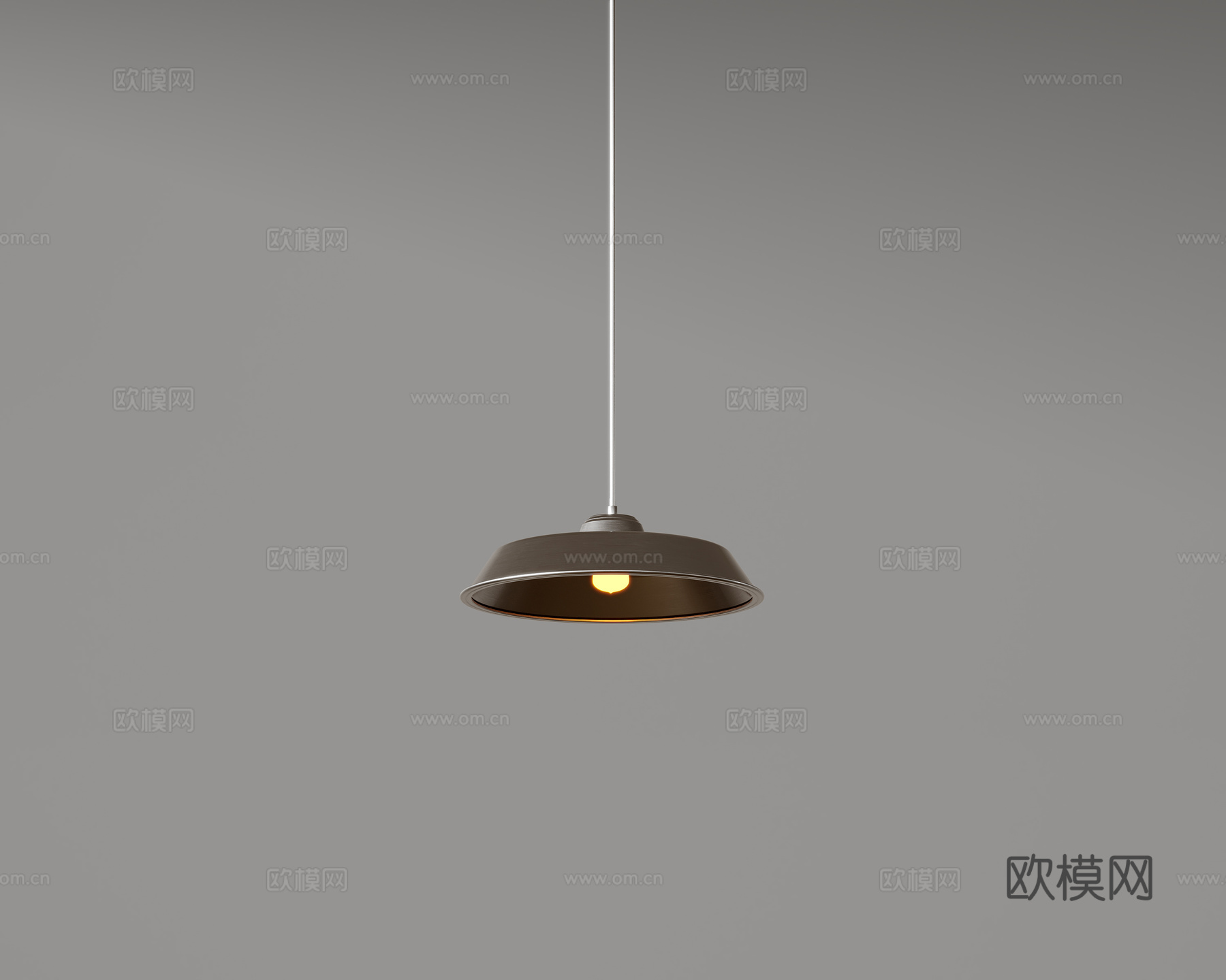 现代极简吊灯 中古奶油风吊灯 北欧简约吊灯 餐厅吊灯 卧室艺su模型下载（渲染图1）