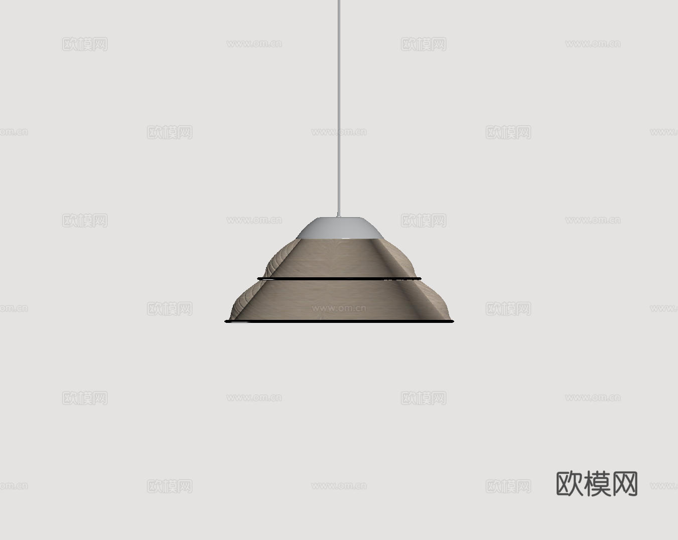 现代极简吊灯 中古奶油风吊灯 北欧简约吊灯 餐厅吊灯 卧室艺su模型