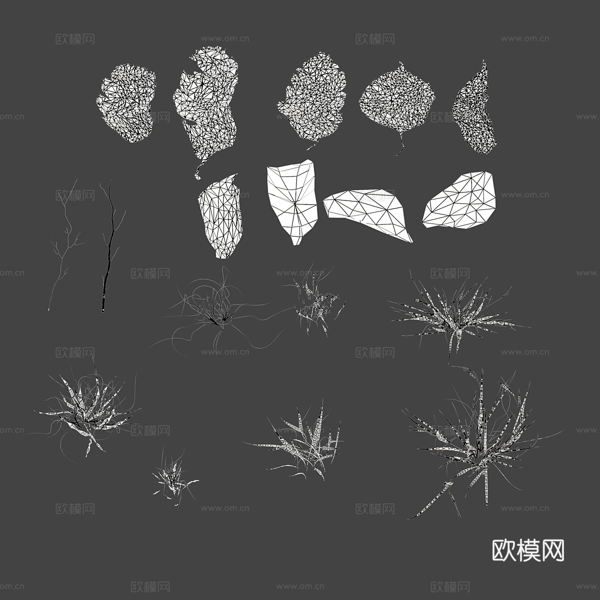 草地 草坪 草原3d模型下载（渲染图4）