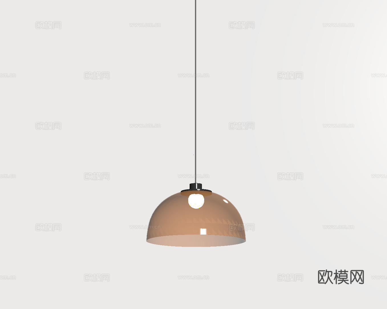 现代极简吊灯 中古奶油风吊灯 北欧简约吊灯 餐厅吊灯 卧室艺su模型