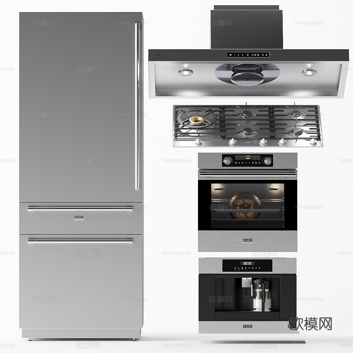 ASKO工具套装（专业系列）3d模型下载