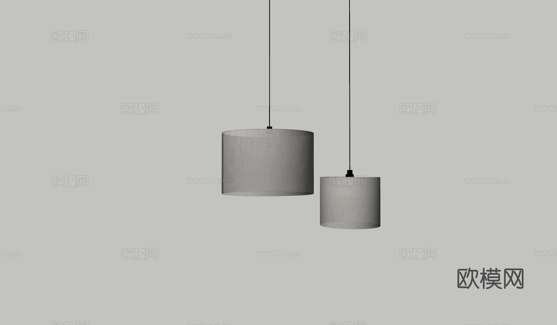 现代极简吊灯 中古奶油风吊灯 北欧简约吊灯 餐厅吊灯 卧室艺su模型