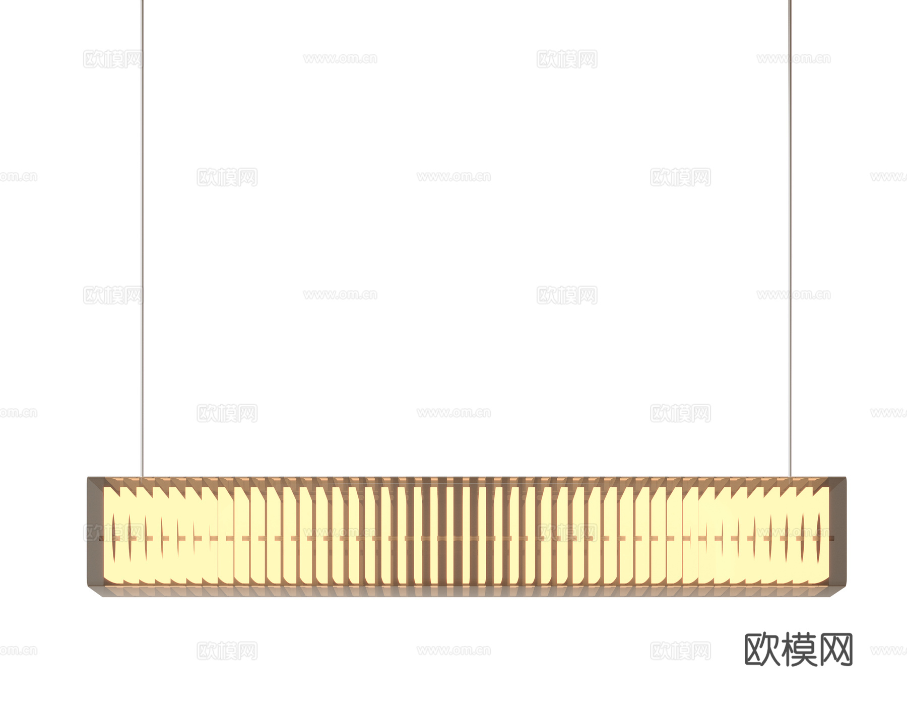 现代中古吊灯 极简奶油风吊灯 北欧简约吊灯 餐厅吊灯 长条吊su模型su模型