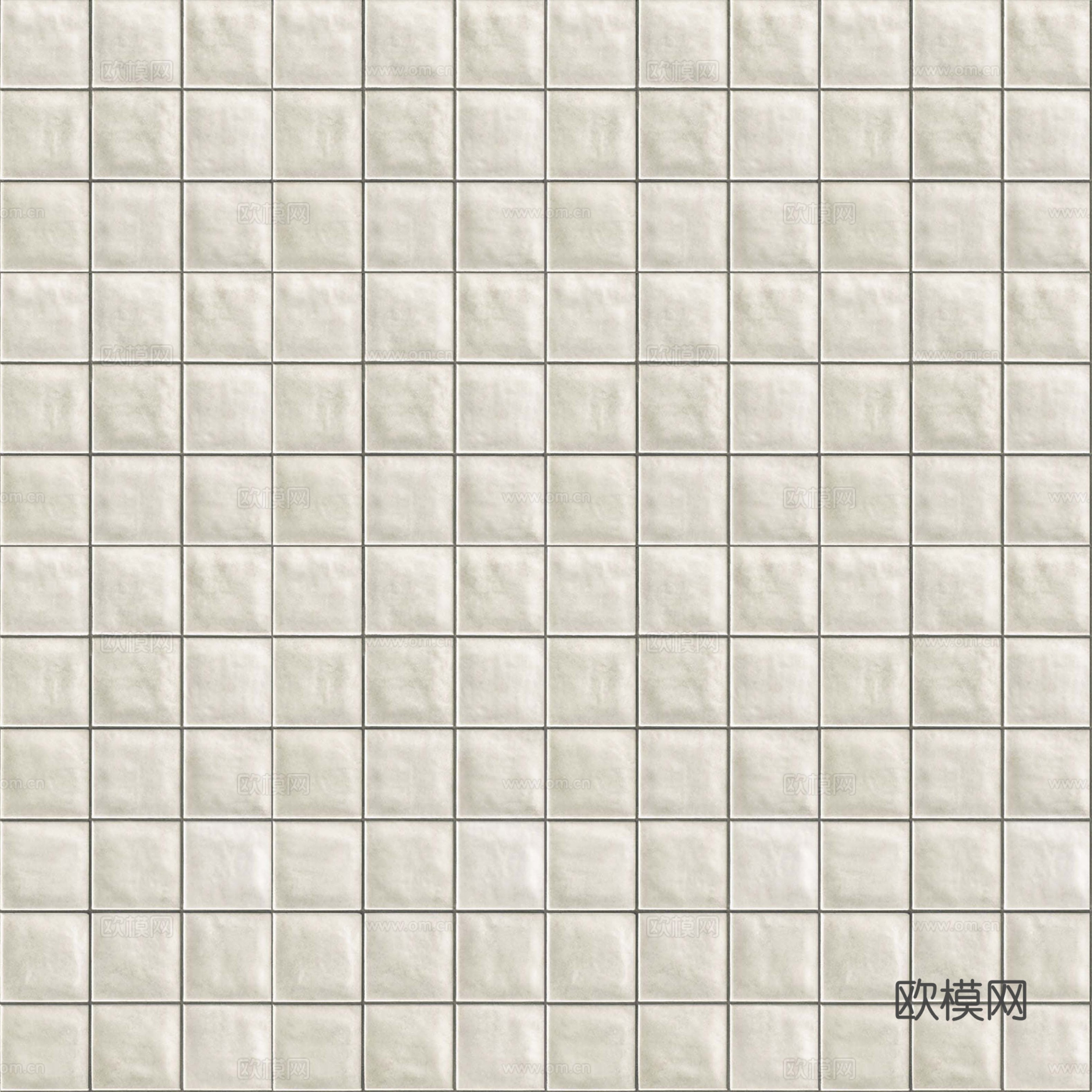 白色摩洛哥手工格子马赛克