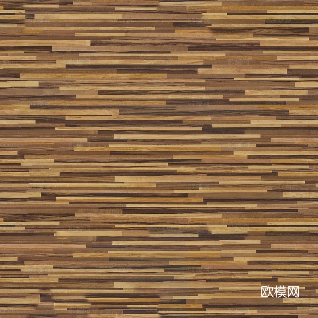 无缝杂色木饰面木地板