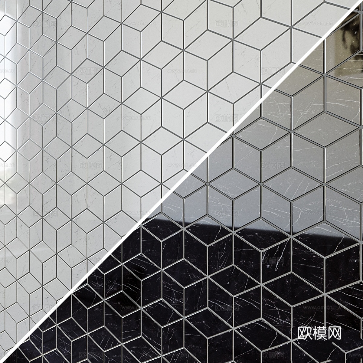 ATLAS CONCORDE MARVEL STONE 六边3d模型下载