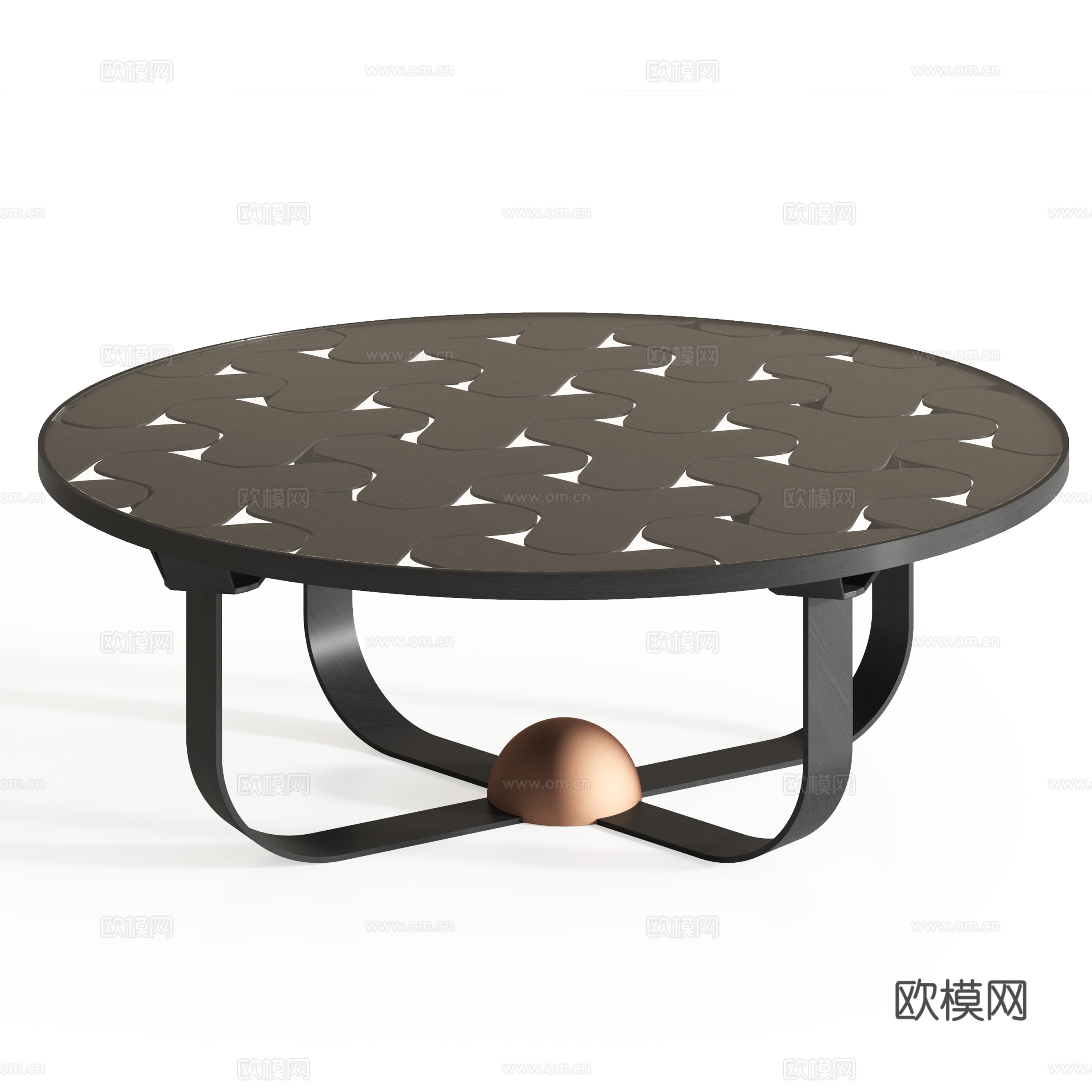 现代轻奢茶几su模型