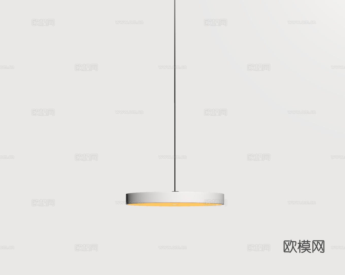 现代极简吊灯 中古奶油风吊灯 北欧简约吊灯 餐厅吊灯 卧室艺su模型