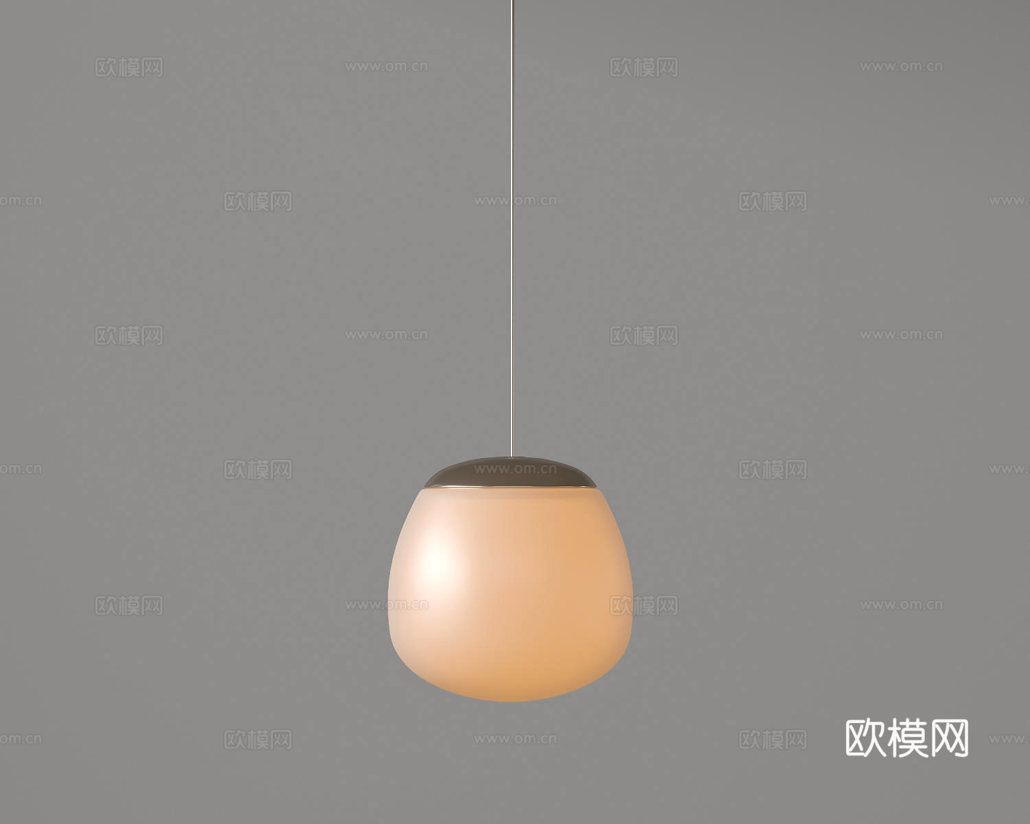 现代极简吊灯 中古奶油风吊灯 北欧简约吊灯 餐厅吊灯 卧室艺su模型