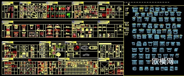 CAD图库大全cad施工图