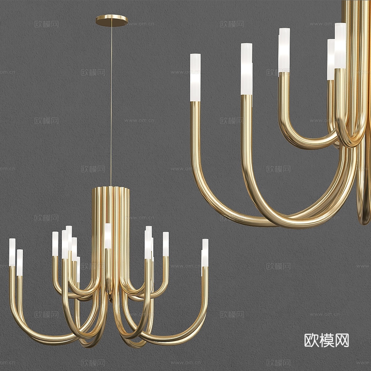 ALMA LIGHT棕榈灯3d模型下载