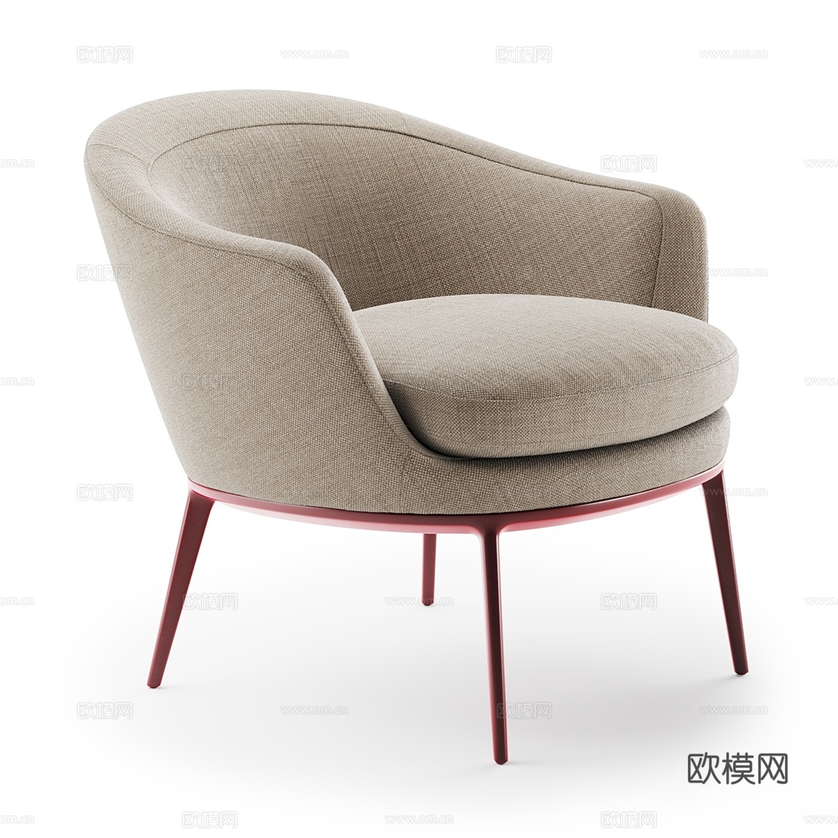 B&amp;B Italia Caratos Maxalto CA73d模型下载