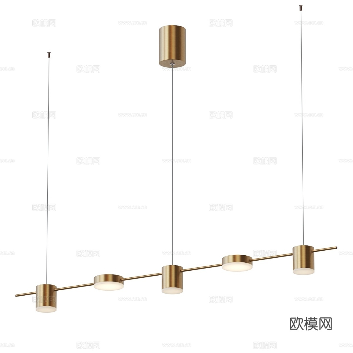 阳光长灯53d模型下载