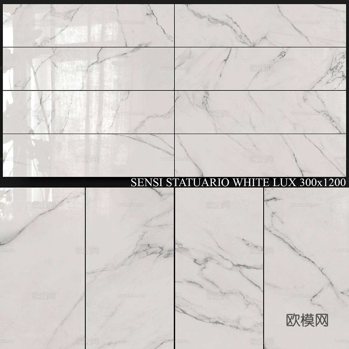 ABK Sensi Statuario White Lux3d模型下载