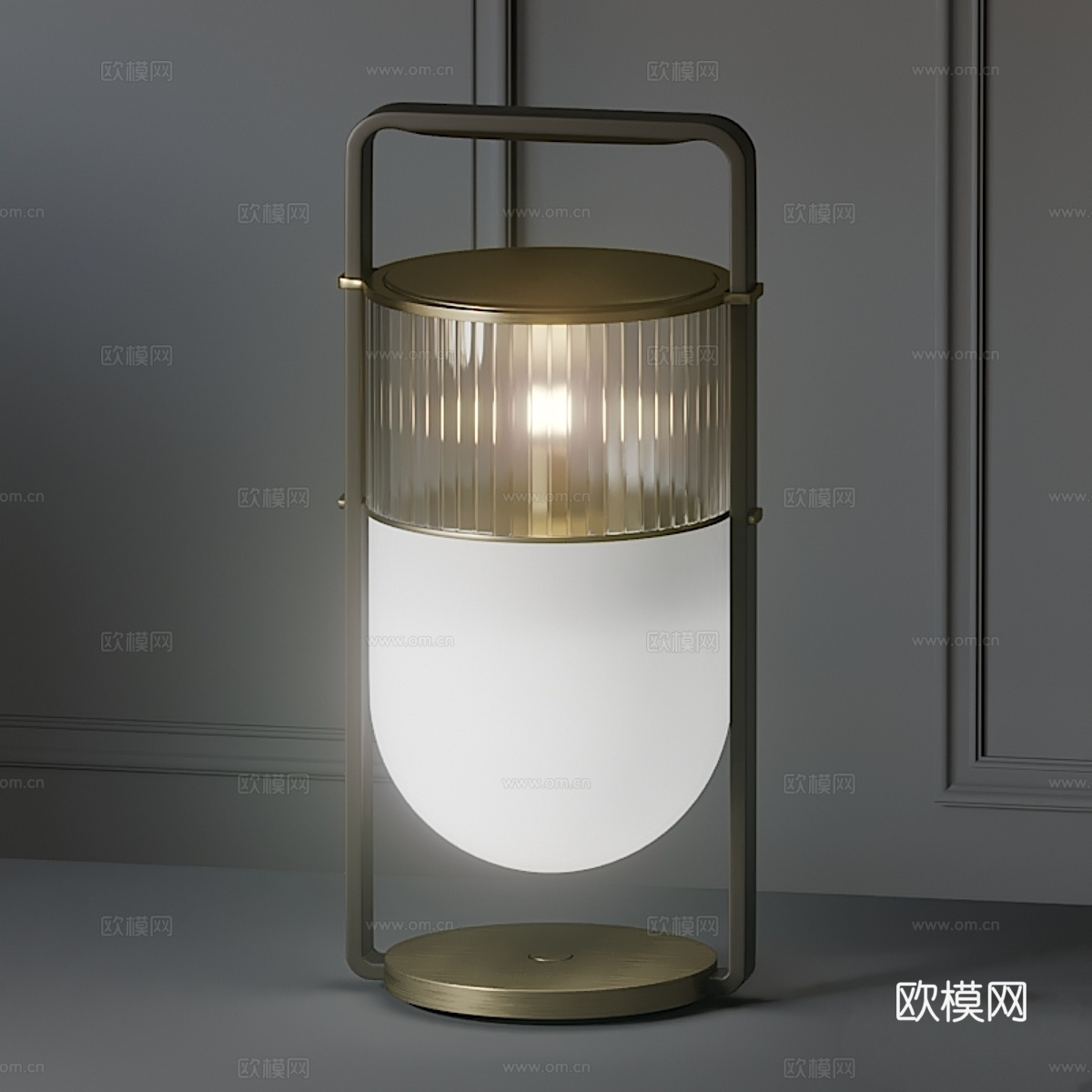 Xi台灯 - Poltrona Frau3d模型下载