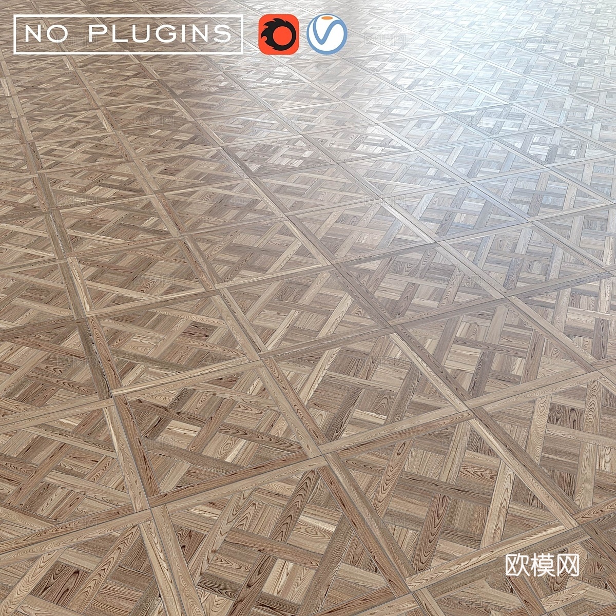 模块化地板 Coswick Versailles Veron3d模型下载