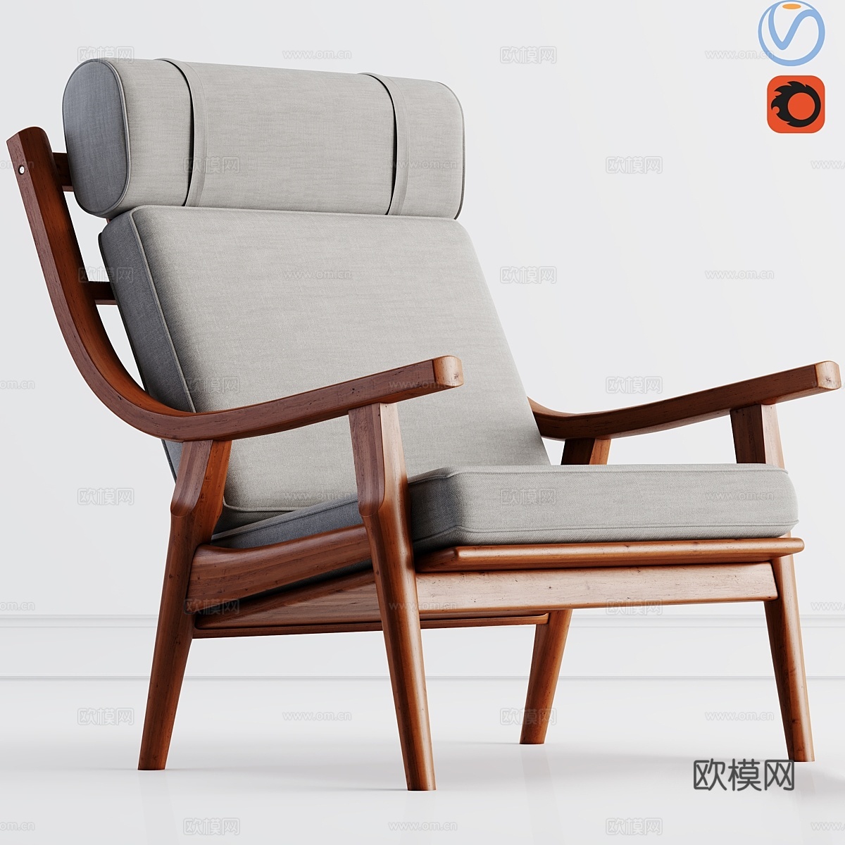 Getama扶手椅3d模型下载