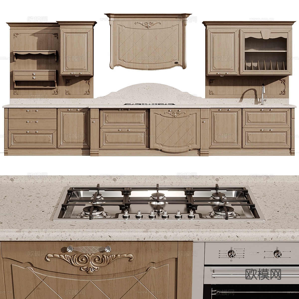 厨房ARCARI CAPRI3d模型下载