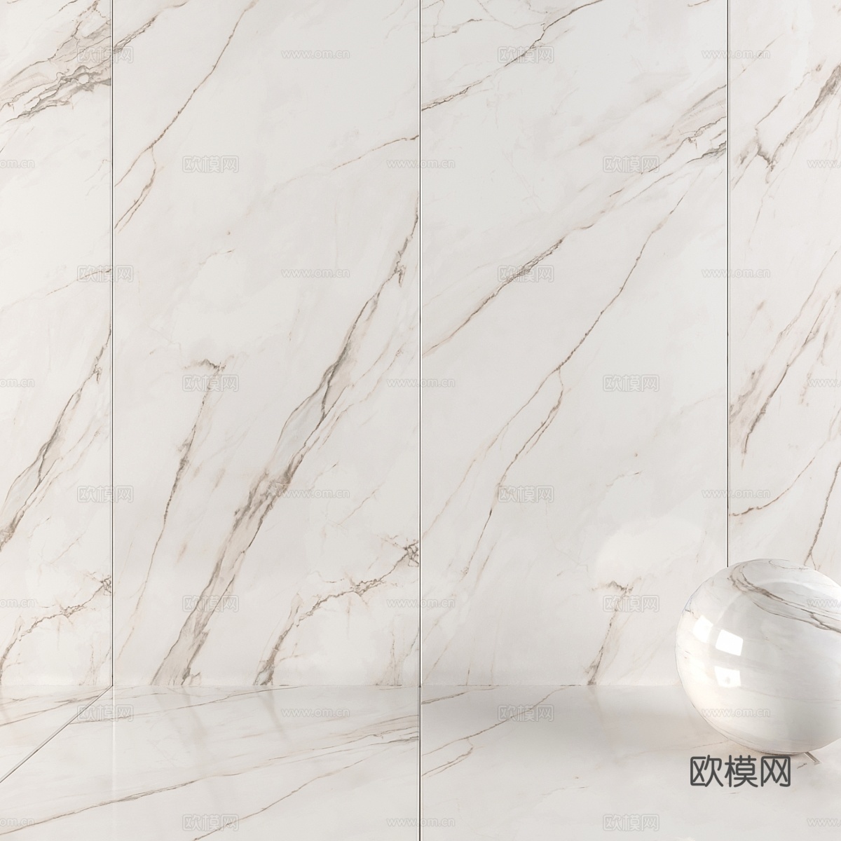 墙砖 153d模型下载