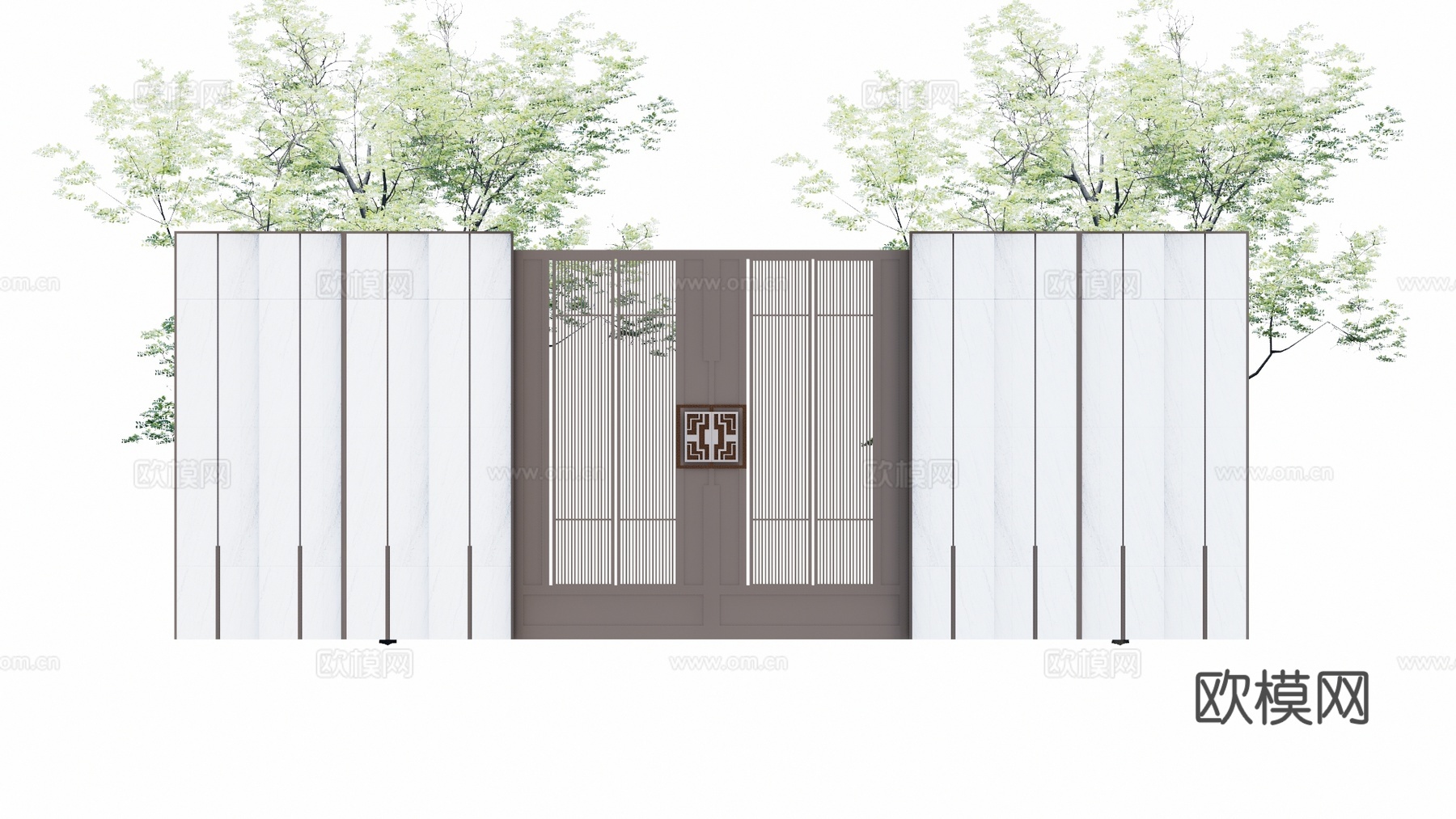 水景 庭院灯 造景 屋顶花园 门 草坪灯 室内景观 室内造景su模型