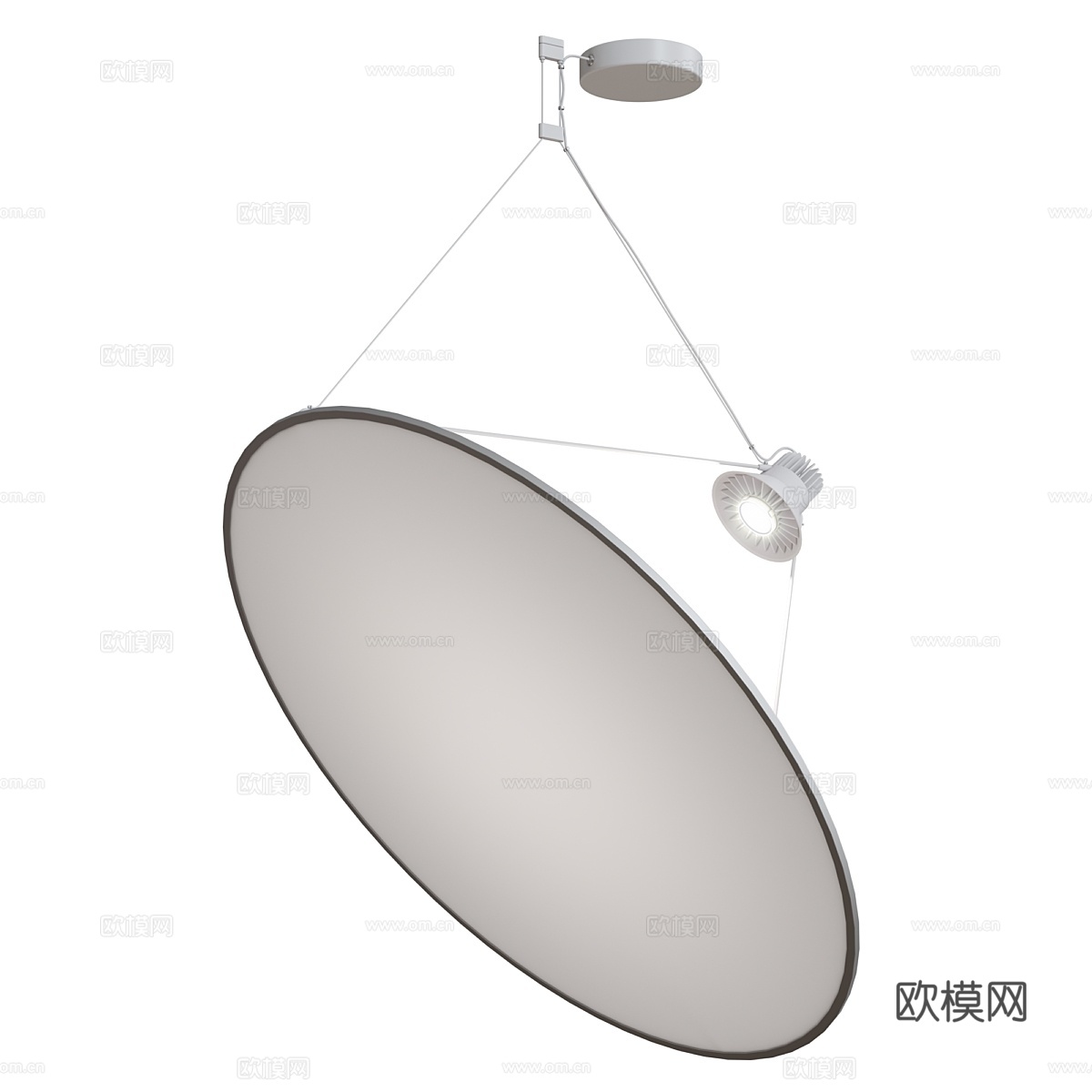 Luceplan Amisol悬挂灯3d模型下载