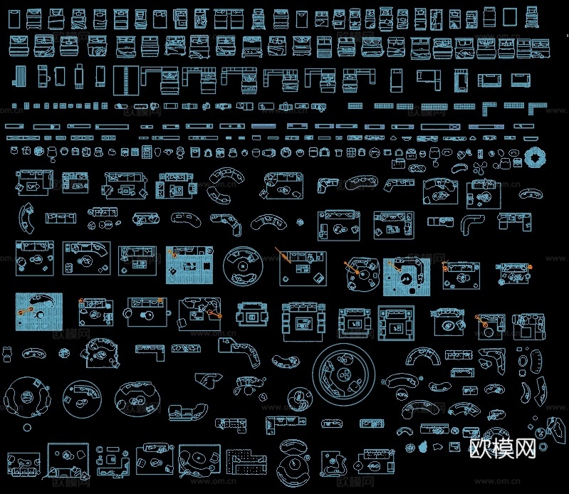 cadCAD图库大全cad施工图