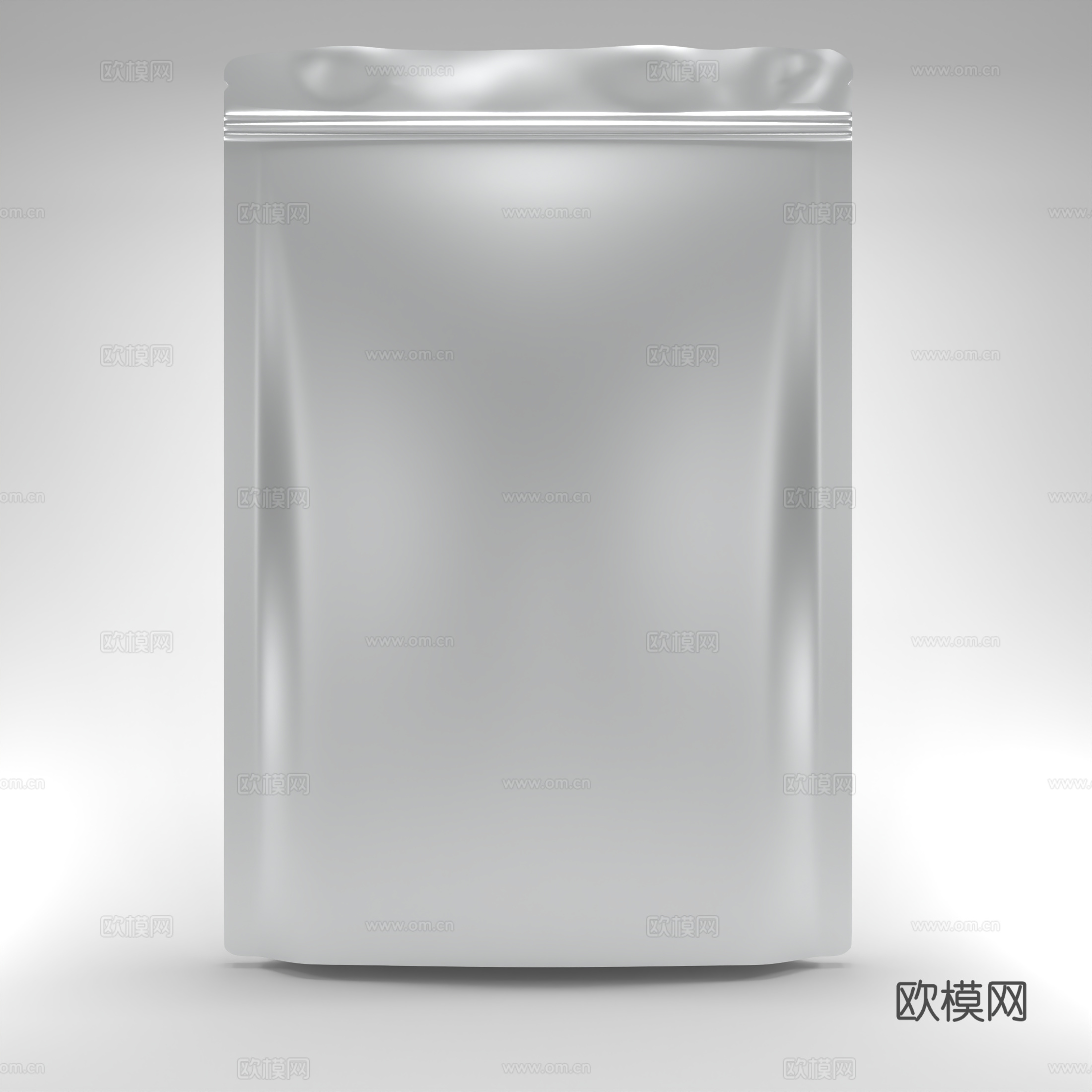 铝箔包装袋3d模型下载