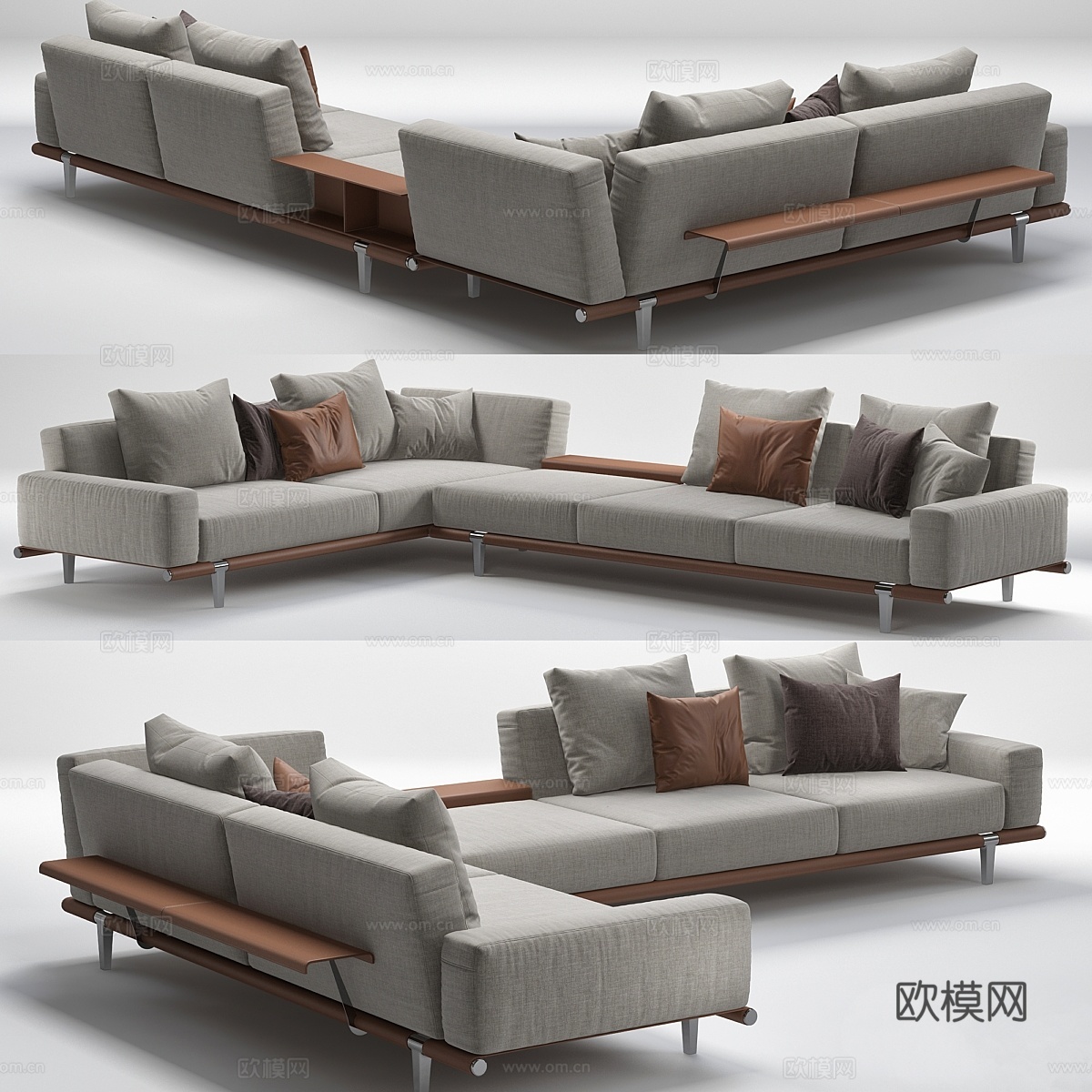 Poltrona Frau LET IT BE3d模型