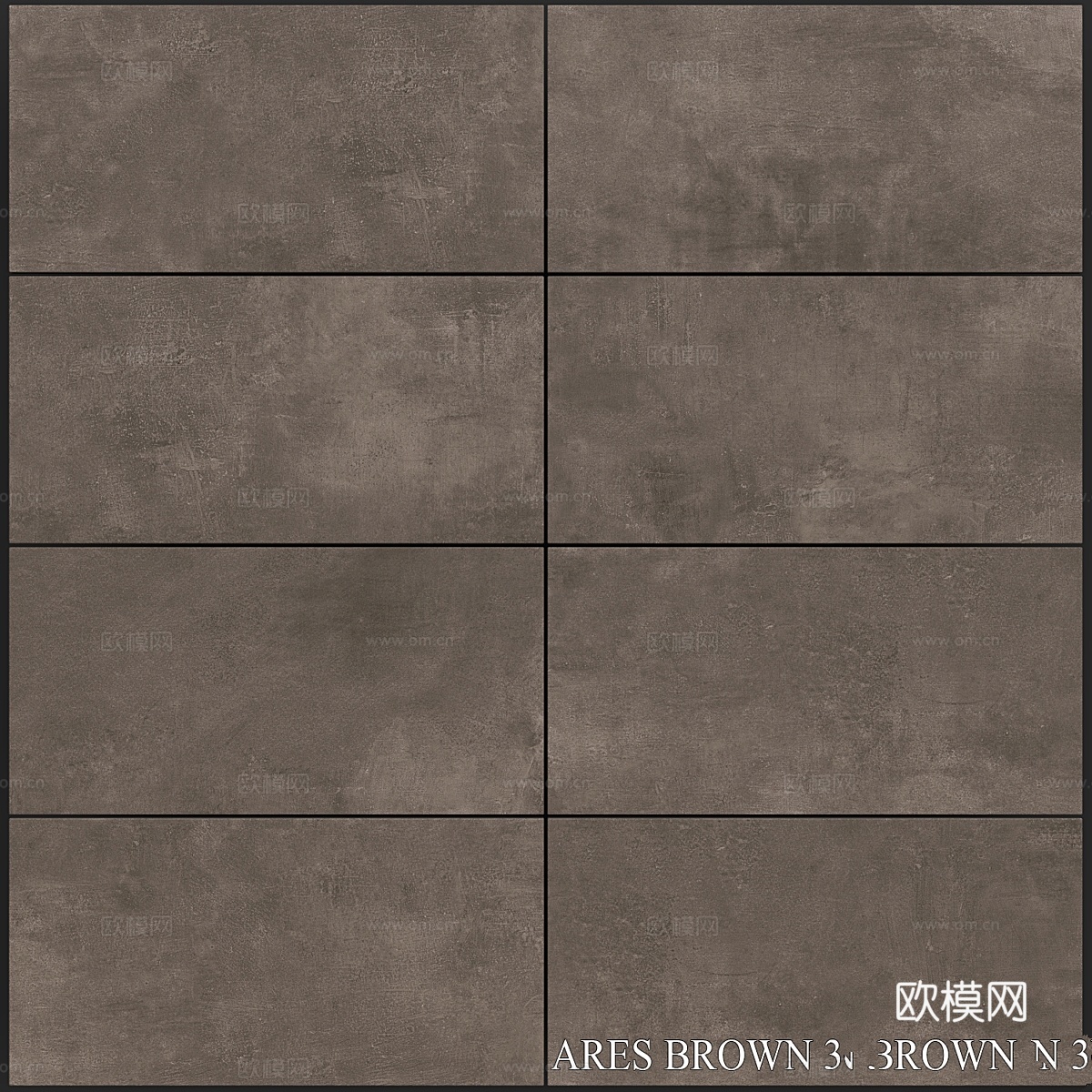 Yurtbay Seramik Ares 棕色 300x603d模型下载